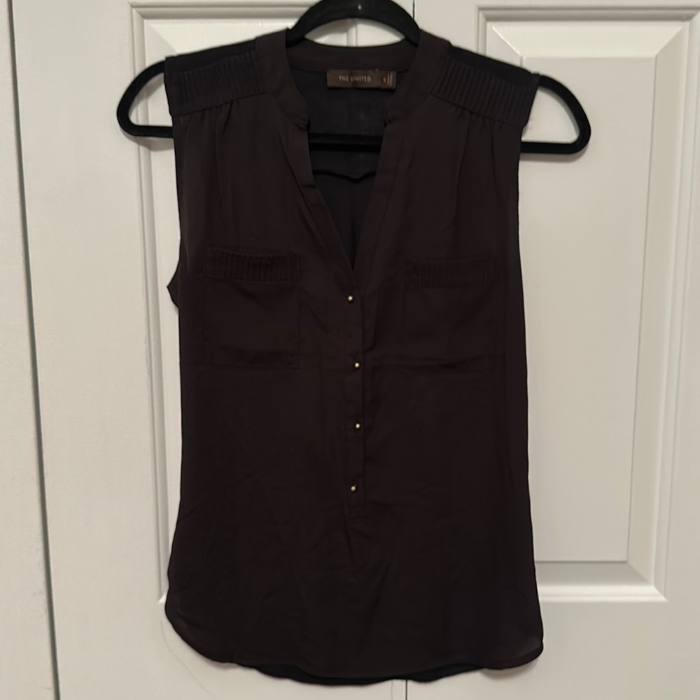 The Limited - Black Sleeveless Shell - S